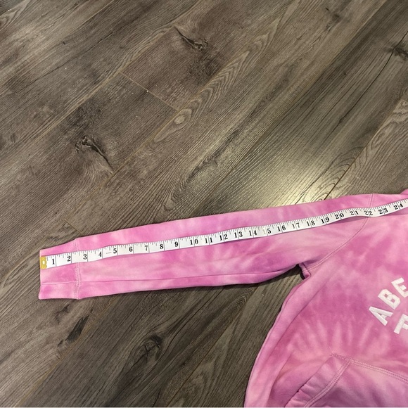 Abercrombie & Fitch hoodie Pink Tie-Dye pullover - Picture 9 of 9